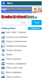 Mobile Screenshot of hradeckralovednes.cz